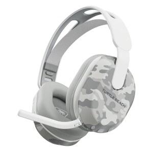 터틀 비치 스텔스 500 무선 게이밍 헤드셋 X|S용 라이선스, Xbox One, Bluetooth, PC, 모바일, 40시간 배터리, 메모리 폼 쿠션, 플립 투 뮤트 마이크 u2013 Arctic Camo와 호환 가능
