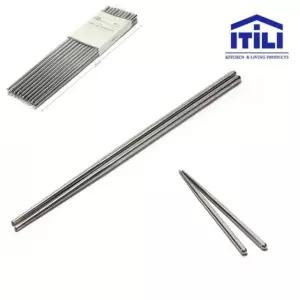 이딜리 진공설계 스텐 젓가락 26cm 10세트 면용 진공젓가락 (W5D59B1)