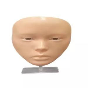 화장 연습 마네킹 반영구 실리콘 얼굴마네킹 페이스 미용 실리콘마네킹 화장연습 메이크업