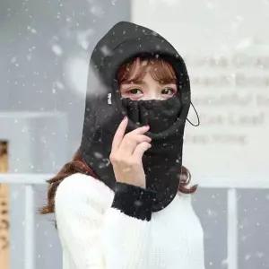 후드넥워머 바라클라바 겨울 넥워머 스키 블랙 목토시