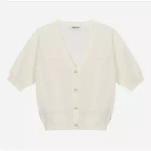 갤러리아 [써스데이아일랜드]2025 S/S 브이넥 반팔 가디건 (T264MCD253W)
