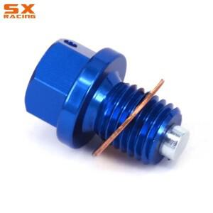 [호환품]바이크 오토바이 CNC M10 x 1.25 빌렛 마그네틱 프레임 오일 드레인 플러그 볼트 YAMAHA YZ125 YZ2