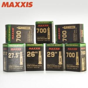 1pc MAXXIS 26/27.5/29inch 700C 23/25/40/50C MTB/도로 자전거 내부 튜브 Schrader Presta 48/60/80mm 부