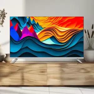 써밋티비 81cm(32인치) 구글 5.0 QLED 스마트 TV Q325ESW FHD 화이트 스탠드형 기사설치