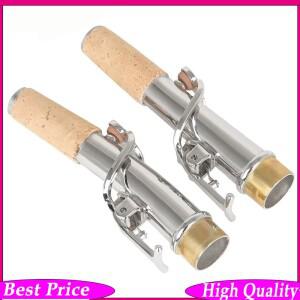 2Pcs 소프라노 색소폰 넥 목관악기 교체 액세서리 색소폰 연주자용 곡선 입구 직경 16.7mm