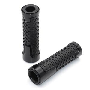 7/8 ''22MM 바이크 오토바이 핸들 그립 가와사키 닌자 300 400 ZX6R ZX9R ZX12R Z800 Z750 Z250 ER6N/f용