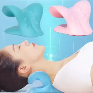 교정 경추 베개 거북목 일자목 뒷목 지압 목침 neck pillow