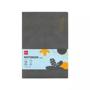 DELI SI30HI13 EN135L 칼라 소프트 커버 양장 다이어리 A5 (그레이)(70g 라인내지 80매)