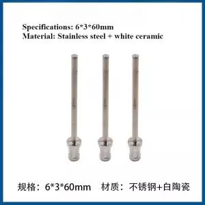 WEDM 드릴 전극 튜브 가이드 세라믹 파이프 가이드 6860mm Ø0.3Ø1.0mm 작은 구멍 드릴링 EDM, EDM 드릴