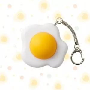 계란 후라이 클리커 키캡 키링 키보드 클릭커 피젯토이 딸깍이 달걀 음식 청축 스트레스해소