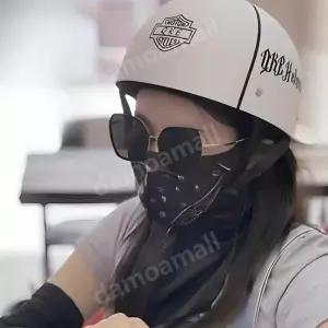 스냅백 헬멧 모자 야구 바이크 스쿠터 배달 반모 경량 스웩