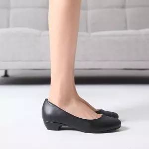 여성 블랙 오피스 펌프스 정장구두 3cm (215-275) 빅사이즈펌프스 (WA213ED)