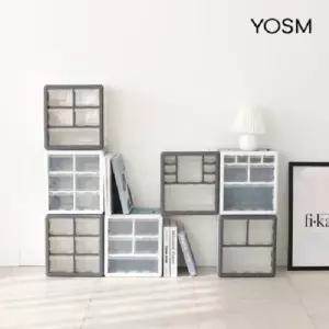 YOSM 조립식 큐브 정리박스 다용도 수납정리함 (WA4A5C1)
