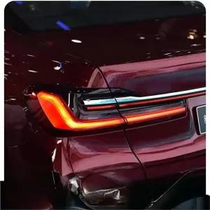 BMW 7 시리즈 G12 730i 740i 750i와 호환되는 자동차 테일라이트 스타일링 2016-2018 DRL 업그레이드 LED