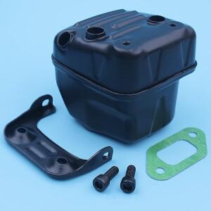 Husqvarna 357XP 359 XP Jonsered CS 2156 전기 톱용 배기 머플러 브래킷 지지대 볼트 가스켓 키트 5039176