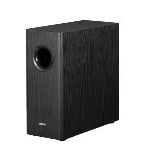 70W RMS, 8인치 롱스로우퍼, 딥베이스(35Hz) 스피커, 내장 앰프, 저왜곡, 위상 선택기 및 가정 스튜디오 오디오를 위한 에너지 효율적인 Edifier T5s 전원 액티브 서브우퍼, 블랙