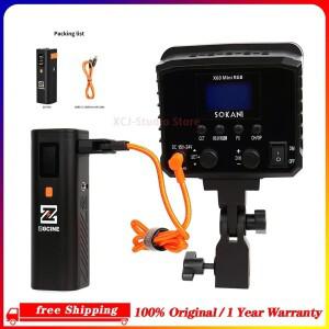 ZGCINE ZG-H50 사진 조명용 배터리 핸들 그립 3200mAh 47.36Wh 14.8V