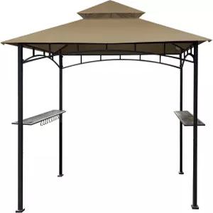 SCOCANOPY 그릴 가제보 교체용 상단 모델 번호 822694 393772584347282576(카키)의 알디 가든라인 벨라비