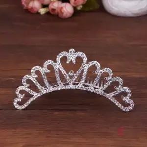 여자들을 위한 스타일리시한 헤어밴드 티아라 장식 반짝이는 달콤한 웨딩 주얼리 헤어 스타일링 액세서리