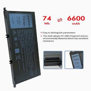 SKOWER 357F9 배터리 Dell Inspiron 15 7000 게임용 7559 P65F001