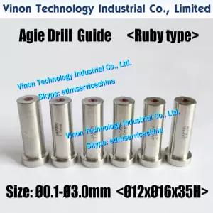 Ø0.3-Ø3.0mm Drill20 루비 드릴 가이드 (Actspark SD1, HD30 335009852, 335.009.073, 335.009.074, 335.