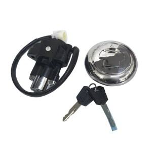 Keeway Superlight 125 200 오토바이 점화 스위치 키 연료 탱크 가스 캡 잠금 장치 포함)
