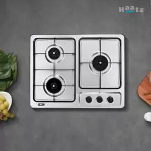 하츠 펜션 가스레인지 3구 후드 연동 빌트인 주방 쿡탑 교체 GC-3605SDBH(LNG) MNS