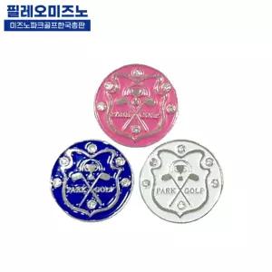 미즈노 파크골프 볼마커 자석형 골프마커 큐빅 디자인 필드용