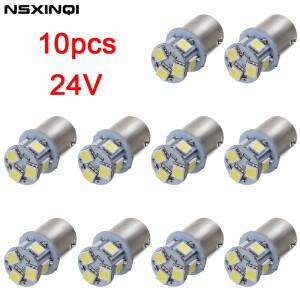 [호환품]NSXINQI 10pcs 24V 5050 8SMD LED 전구 라이트 자동차 트럭 1156 BA15S P21W BAY15D 방향 지시등