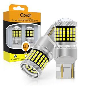 [호환품]Oprah CANBUS 자동차 트럭 LED 라이트 1156 BA15S 7440 7443 3157 방향 지시등 DRL 측면 주차 전구