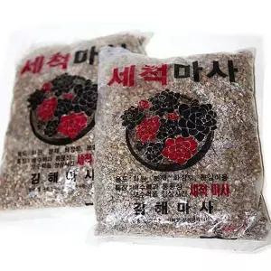 화분 흙 씻은 식물 배수력 통기성 다육 2kg 마사토 흙배수력 물다육 통기성식 분갈이용fgh673
