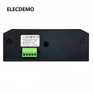 2.3인치 LED 디지털 튜브 RS485 직렬 포트 미터 생산 라인 공장 카반 디스플레이 PLC MODBUS-RTU
