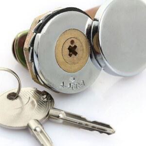 킥보드자물쇠 도어 수납장 사서함 서랍 찬장 꾸준한 2 한 자물쇠 CAMLOCK 16MM 대 캠 키에