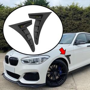 [호환품]차량용 흡기 후드 펜더 측면 통풍구 장식 자동차 튜닝 액세서리 BMW 호환 E90 F20 E46 E92 G20 4x4