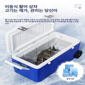 퀴브 차량용아이스박스 쿨러백 아이스 차량용 대형