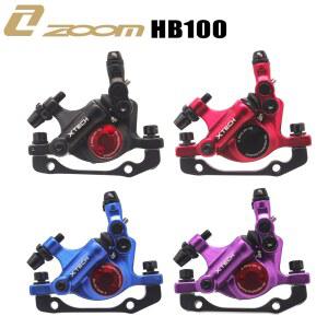 픽시브레이크 ZOOM XTECH HB100 MTB 라인 MIJIA 호환 스쿠터 전기 M365 브레이크 유압 120140160MM가있는 캘리퍼스 로터 디스크