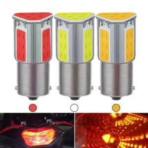 [호환품]2Pcs Ba15S Bay15D Led 자동차 브레이크 및 후진등 전구 흰색 12V 테일 라이트 방향 지시등 주차등