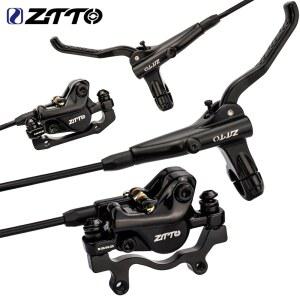 픽시브레이크 ZTTO MTB 자전거 유압 디스크 브레이크, 브레이크 압력 미네랄 트레일 XC 오일 패드, 로터, 캘리퍼스 2 금속