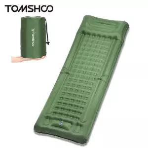 백패킹매트 캠핑 발포 매트 Tomshoo 풍선 슬리핑 패드 여분 4In 팽창 에어 매트리스 배낭 여행용 펌프 내장