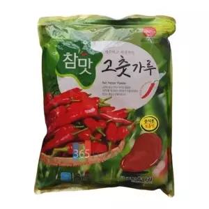 고품질 참맛 고추가루 중식용 보통맛 3kg 매운고추 고추장 다데기 태양초 (W7AFC2F)