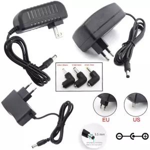 5V1A어댑터 AC 220v-DC 5V 6V 9V 12V 15v 어댑터 충전기 1A 2A 3A 55x21mm 35x135mm 40 DC 잭 콘센트 커넥