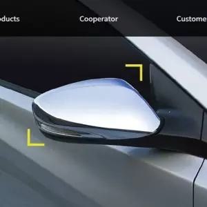 고품질 11년 고급형 엑센트 사이드미러커버 2pcs 미러몰딩 (W7A2811)
