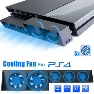 컨트롤러거치대 Ps4 터보 쿨링 팬 Playstation 4 게임 콘솔 자동 온도 제어 라디에이터 외부 Usb 쿨러