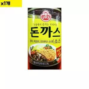 식자재 식재료 도매 돈까스소스 오뚜기 415ml 1개 돈까스양념 액상소스 통조림 식당납품