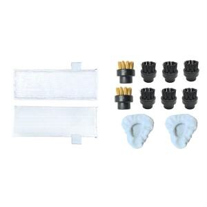 A76G-스팀 보닛 삼각형 12PCS 스팀 브러시 교체 세트 Dupray 청소기  패드 부품용