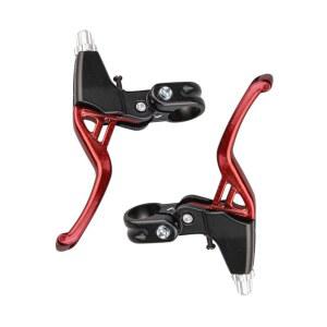 픽시브레이크 1 쌍 자전거 브레이크 레버 V브레이크 사이클링 MTB 22MM 합금 알루미늄 핸들