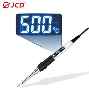 온도 조절식 LCD 디지털 디스플레이 납땜 다리미 키트, 80W, 220V, 팁, 용접 수리 도구, 908S