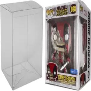 Funko Pop과 호환되는 Viturio 플라스틱 상자 보호 케이스! 10인치 비닐(2팩) 투명 0.50mm 두께
