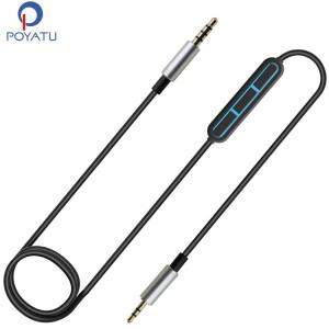 JBL 호환 Synchros S300 S400BT E40BT E30 헤드폰 교체 케이블(마이크 리모컨 포함)