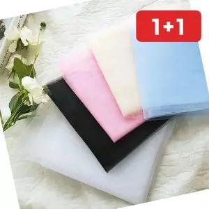 망사 원단 기본 망사천 DIY 의류 드레스천 (1+1)